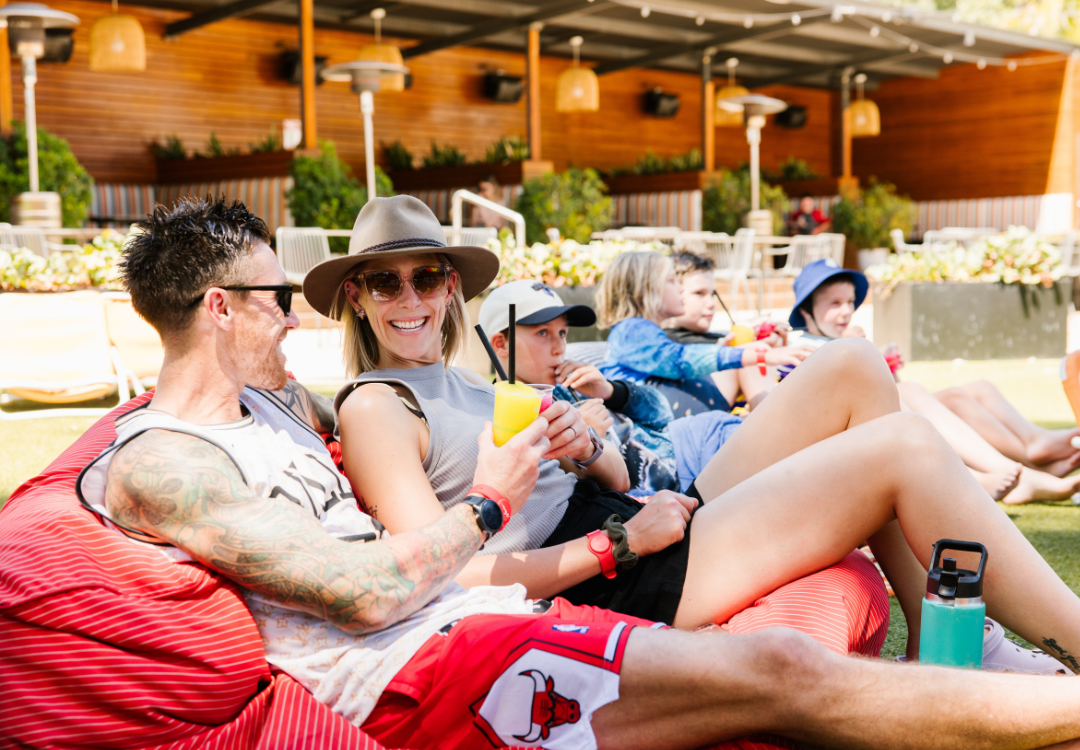 The Palms beer garden